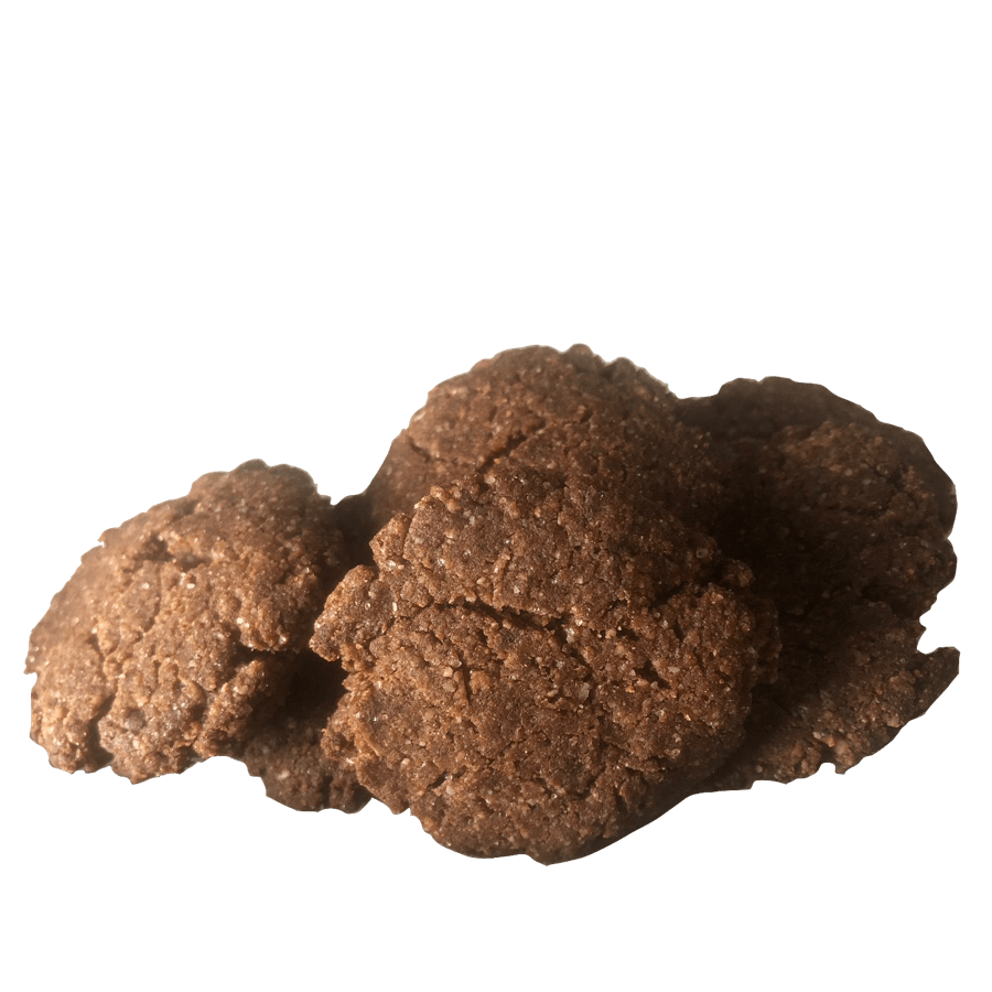Galletas de Sarraceno con Algarroba y Almendras