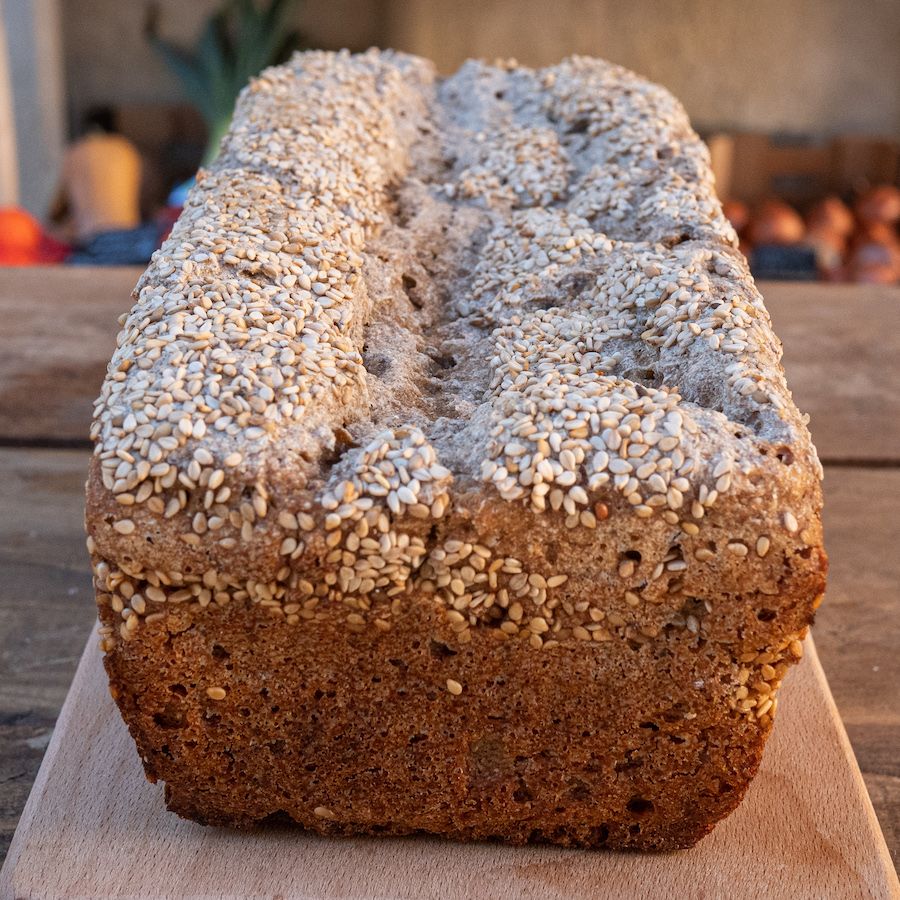 Pan de Centeno con Semillas